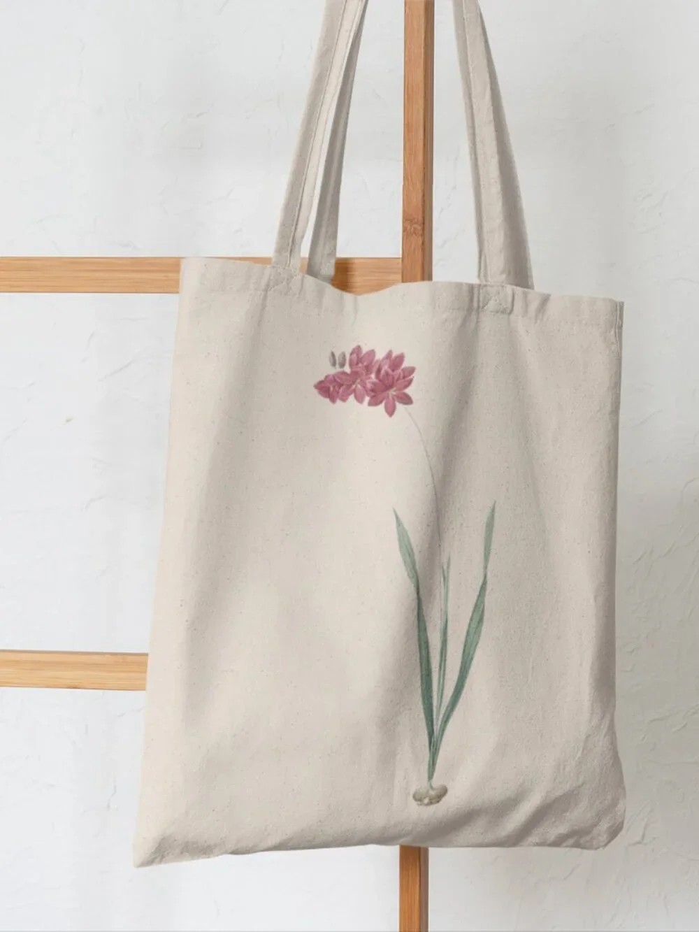 Thread Ixia Vintage Floral Print Graphic Canvas Tote Bag